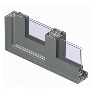 Todas las clases de tratamiento superficial de puertas y ventanas, perfiles de aluminio