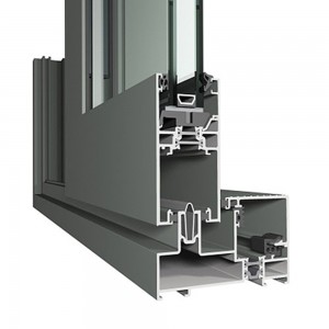 extrusión de aluminio para puertas y ventanas