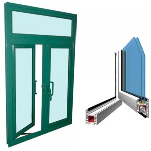 perfil de aluminio Ventanas de doble acristalamiento